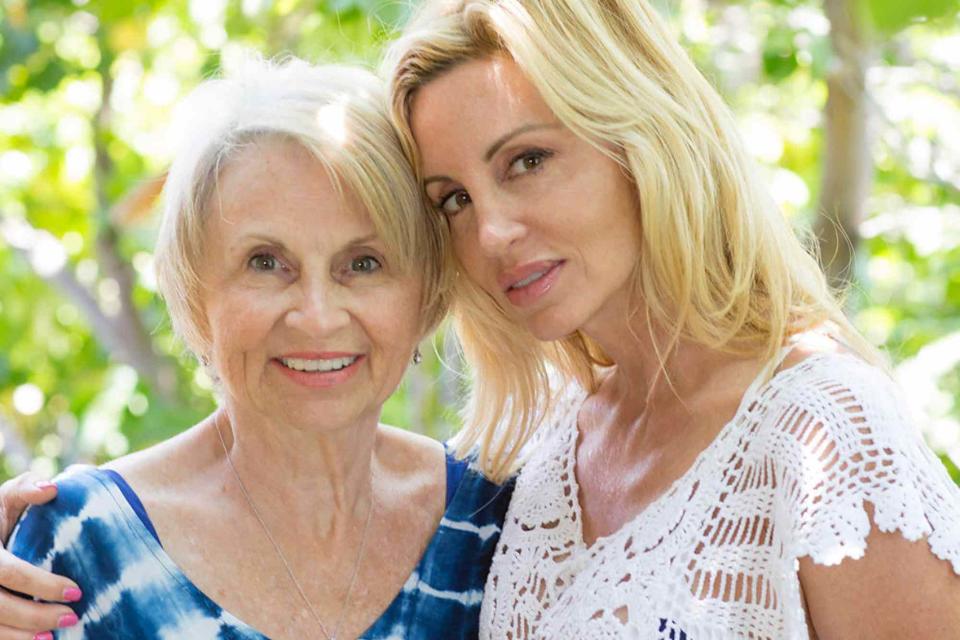 Courtesy of Camille Grammer Maureen Wilson Donatacci and daughter Camille Grammer.