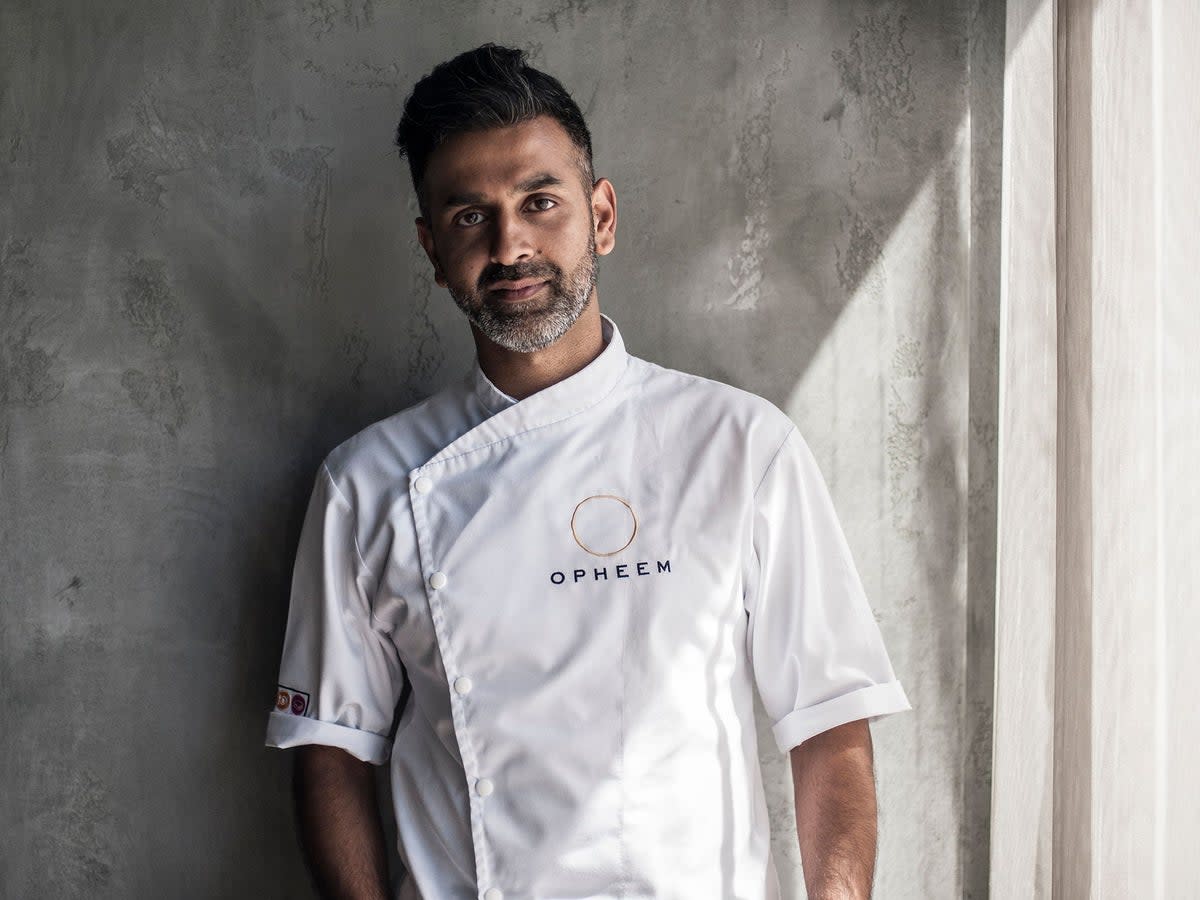 Islam’s Opheem restaurant is the first non-London-based Indian restaurant in England to receive a Michelin star  (Optomen/PA)