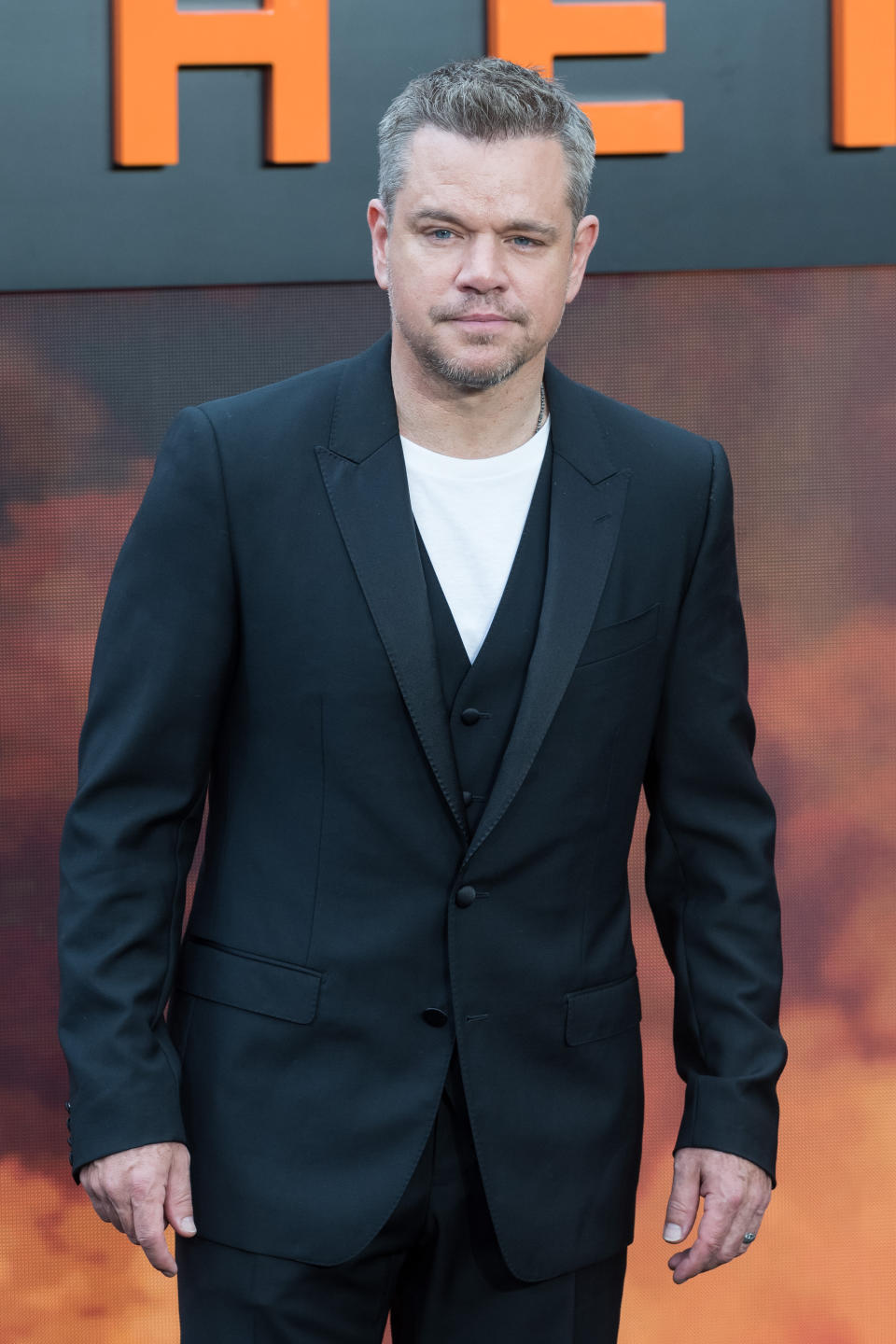 Closeup of Matt Damon