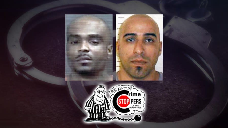 Erick Childs (L) and Mario Mendoza-Gutierrez (Crime Stoppers)