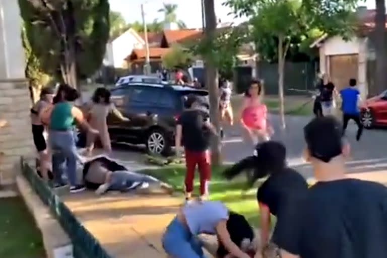 La pelea sucedió en El Palomar