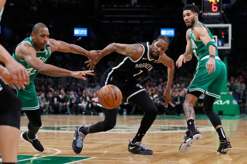 The Boston Celtics are now a big favorite to land Kevin Durant in a trade with the Brooklyn Nets.