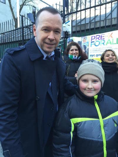 Jesse VanDerveer and Donnie Wahlberg