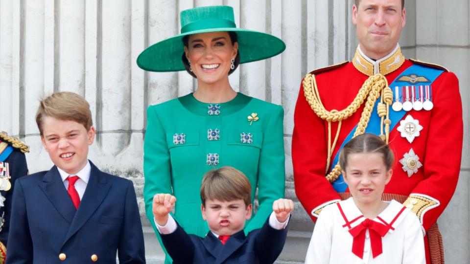 Prince William, Kate Middleton, Prince George, Princess Charlotte and Prince Louis