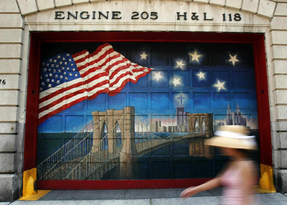 9/11 mural