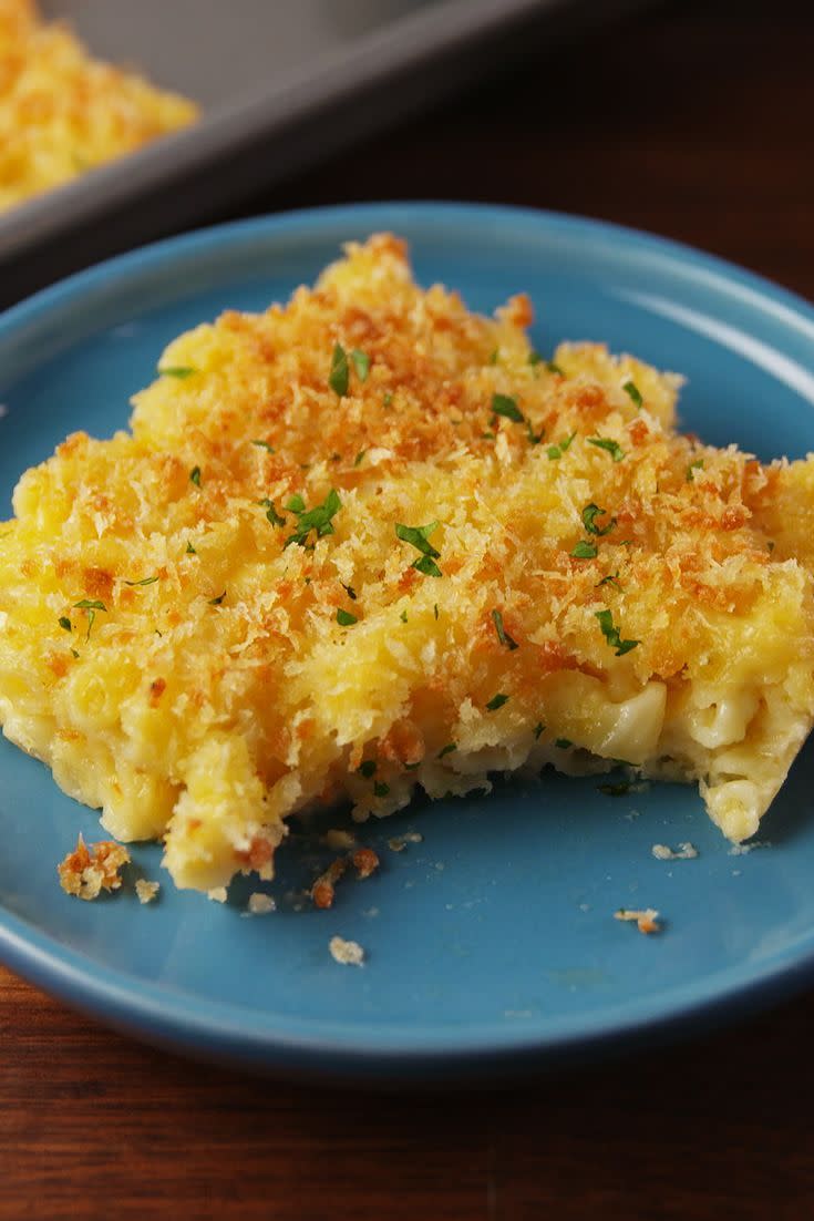 6) Sheet-Pan Mac & Cheese