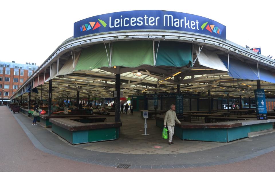 Leicester Market - Mike Egerton/PA