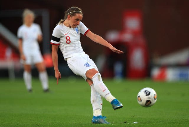 Jordan Nobbs in action for England