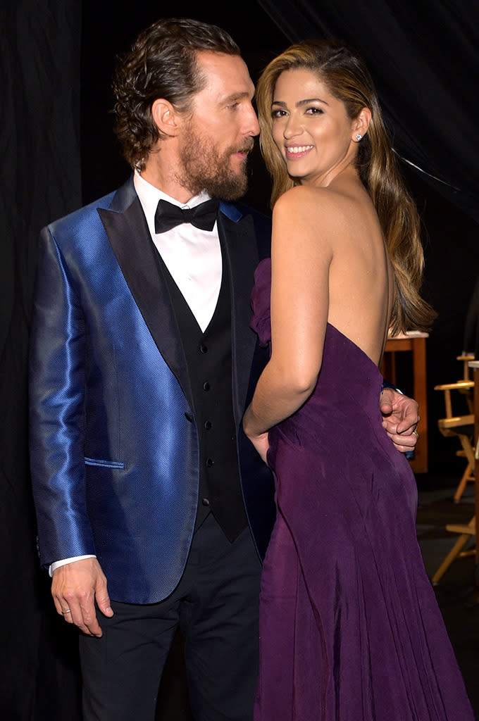 Matthew McConaughey and Camila Alves