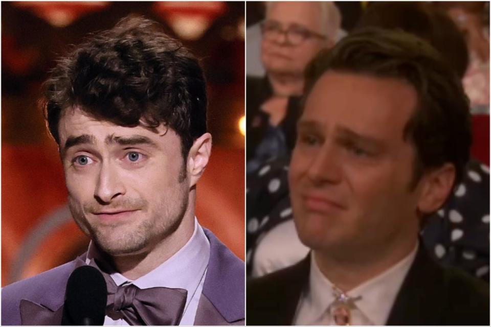 Daniel Radcliffe told his ‘Merrily’ co-stars he will ‘miss them so much’ (Getty Images / Tony Awards)