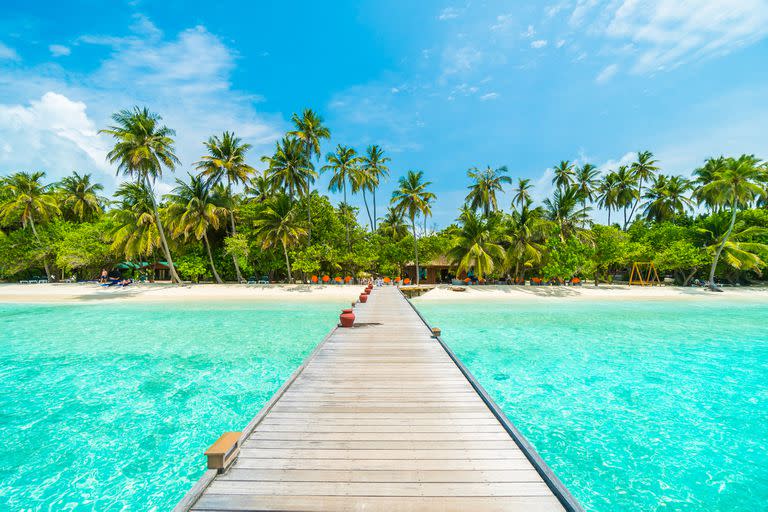 Las Maldivas también fueron destacadas por la aparición de hoteles locales accesibles, más allá de los resorts tradicionales