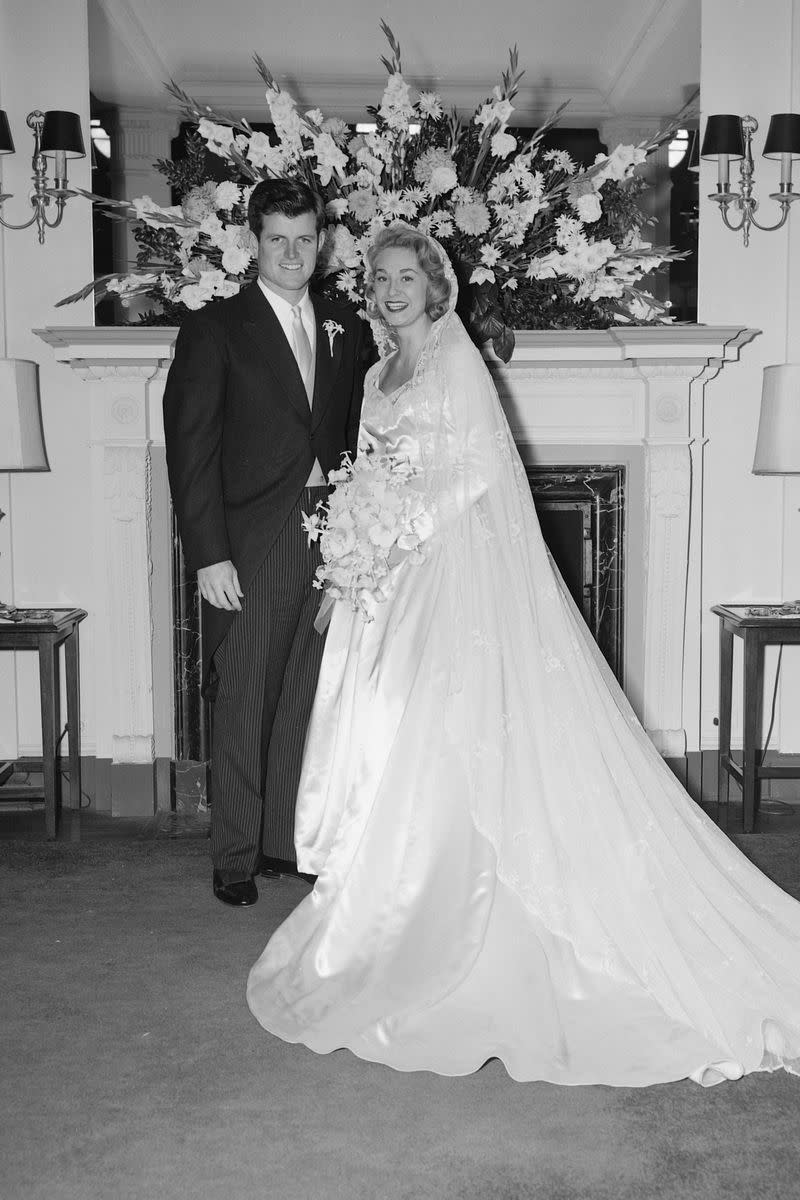 Joan Bennett's Wedding Dress