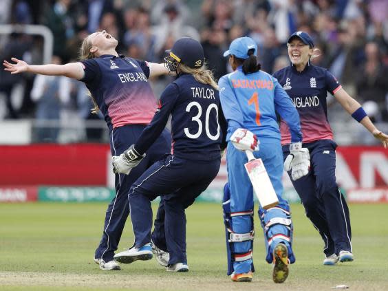 Shrubsole was player of the match in the World Cup final (Getty)
