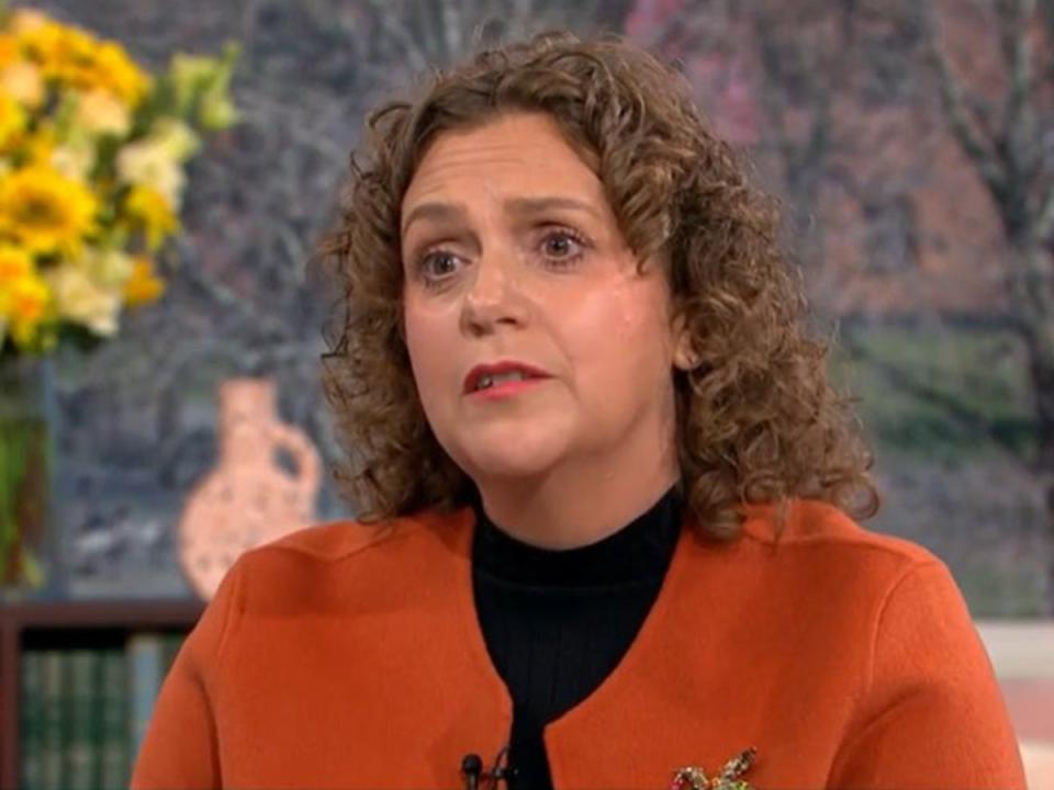 Ms Ingram-Moore has admitted keeping £800,000 from three books the late army veteran had written, despite the prologue of one of them suggesting the money would go to charity (ITV/This Morning)