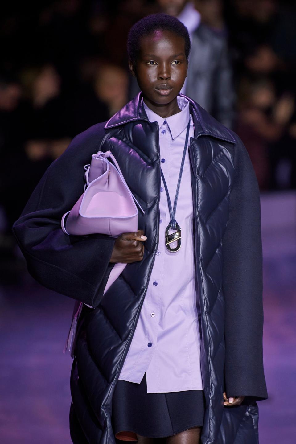 Boss' AW20 show featured lashings of lilac (IMAXtree)