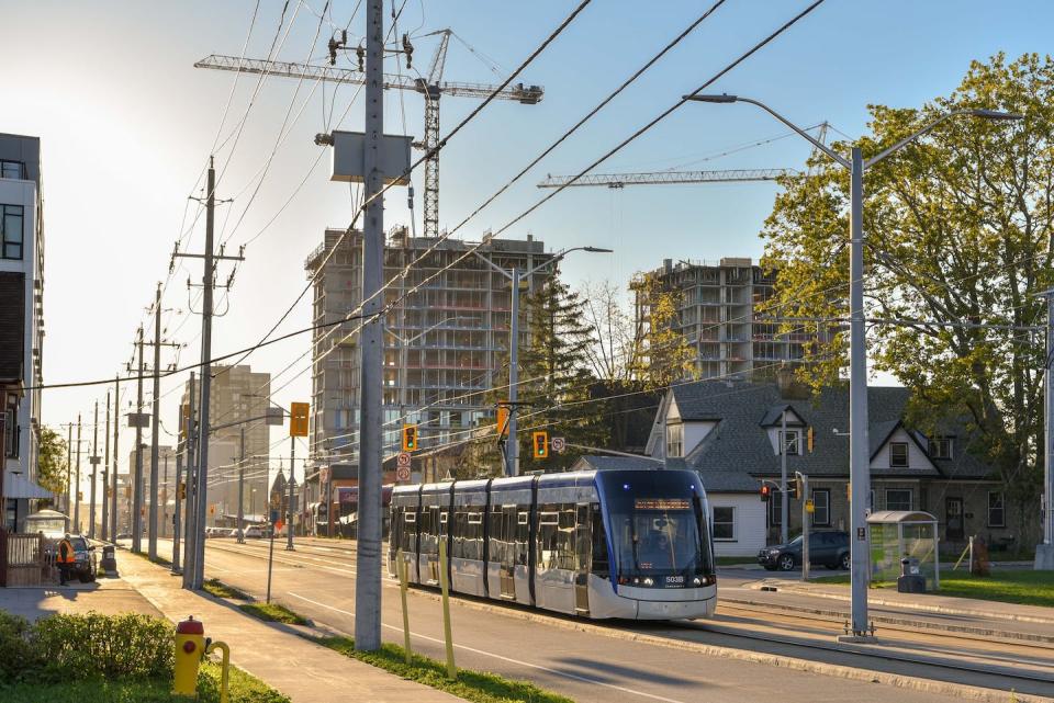 Along new transit lines, the private market is good at building a lot of small condo units, not family-sized units for households on a range of incomes. (Brian Doucet), Author provided