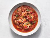 <p>Look for andouille near the smoked sausages in the refrigerated section of your grocery store. Want to make this soup in your Instant Pot? <a href="https://www.cookinglight.com/recipes/instant-pot-jambalaya-soup" rel="nofollow noopener" target="_blank" data-ylk="slk:Click here for the recipe;elm:context_link;itc:0;sec:content-canvas" class="link ">Click here for the recipe</a>. </p> <p><a href="https://www.myrecipes.com/recipe/jambalaya-soup" rel="nofollow noopener" target="_blank" data-ylk="slk:Slow-Cooker Jambalaya Soup Recipe;elm:context_link;itc:0;sec:content-canvas" class="link ">Slow-Cooker Jambalaya Soup Recipe</a></p>