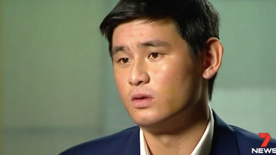 Mr Fong from The University of NSW says children are often isolated because of their food allergies. Photo: 7 News