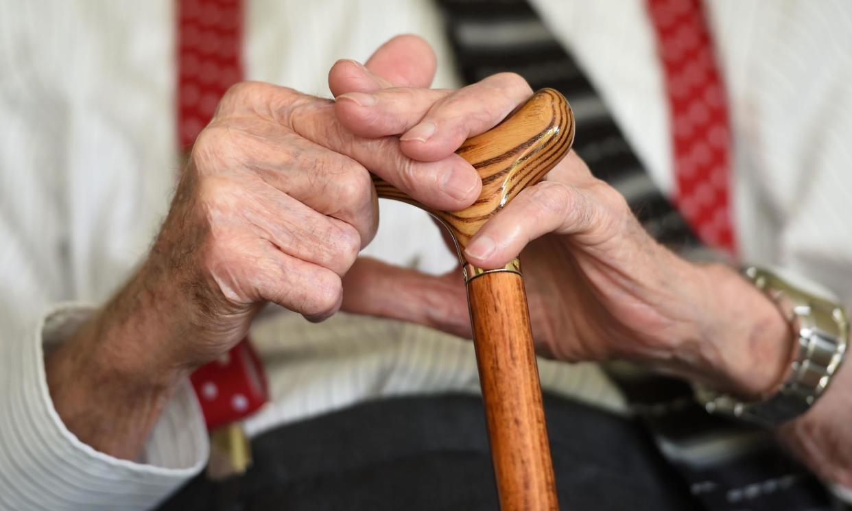 <span>Parkinson’s is a condition in which nerve cells in the brain are lost over time causing problems with movement, balance and memory.</span><span>Photograph: Joe Giddens/PA</span>