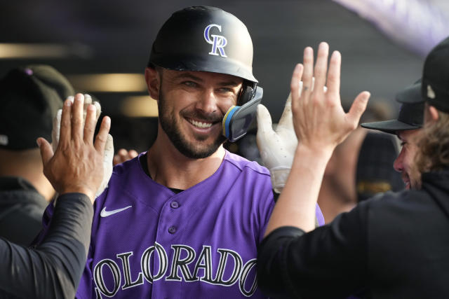 Colorado Rockies OF Kris Bryant Leaves Game After Hit-By-Pitch, X-Rays  Negative - Fastball