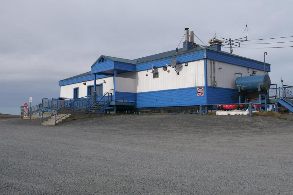 The airport in Sanikiluaq in October 2021. 