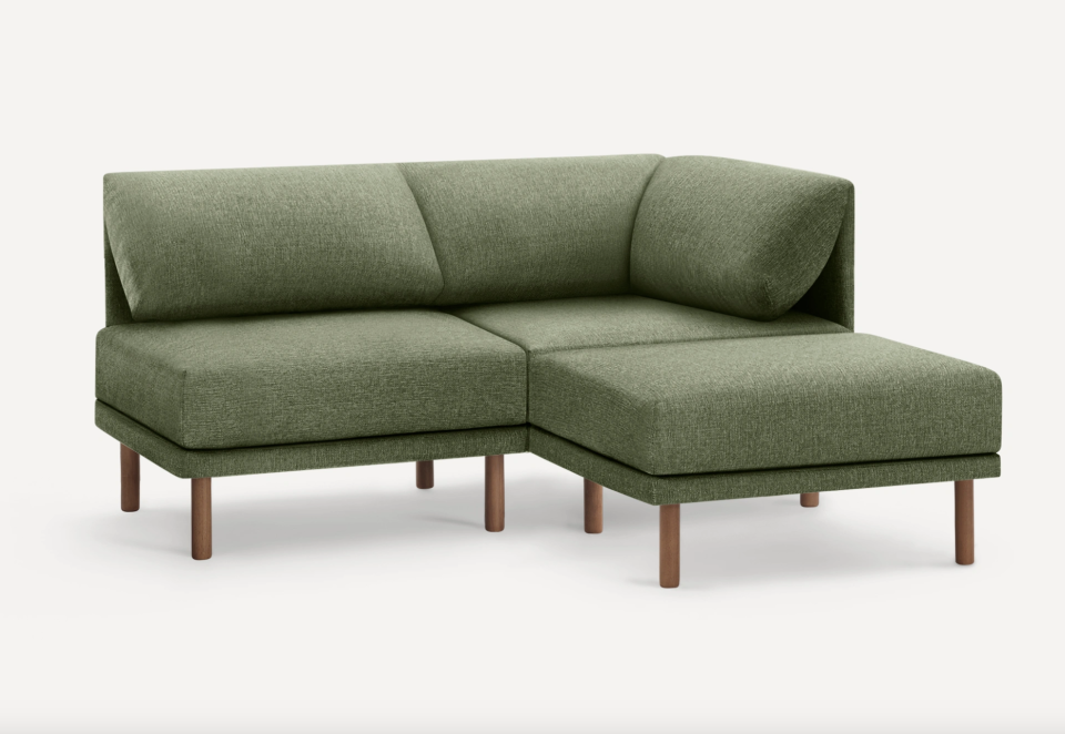 Range 3-Piece Open Sectional Lounger (photo via Burrow)