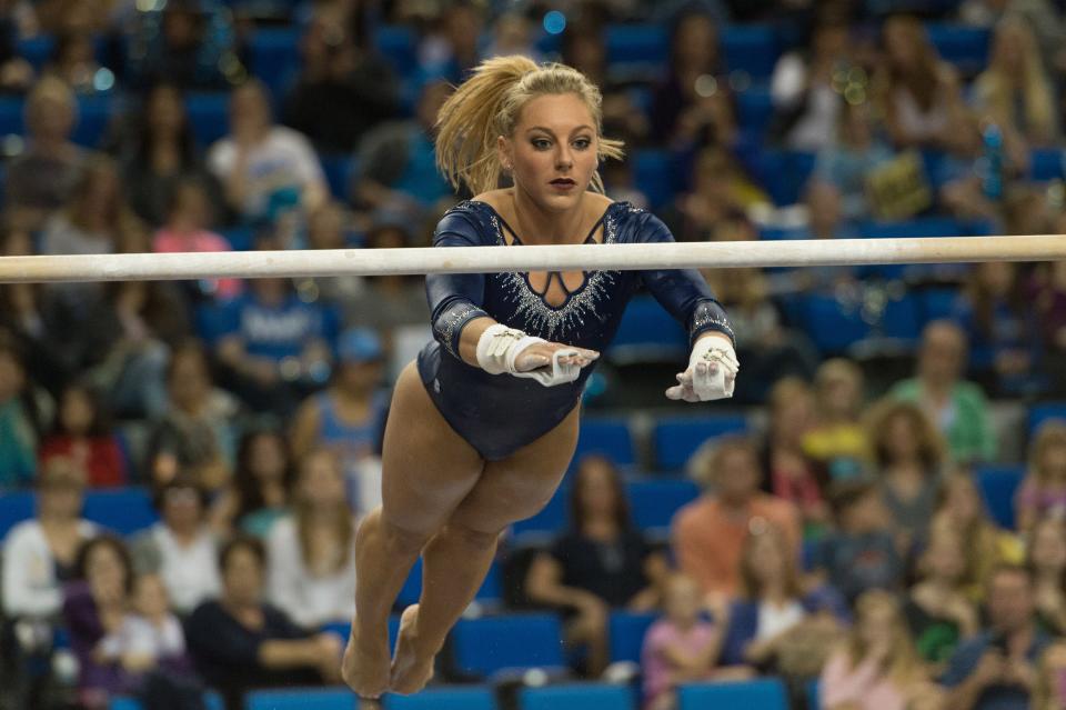 UCLA gymnast Samantha Peszek