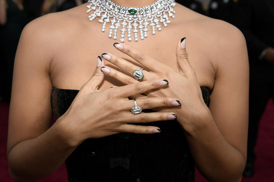 best celeb nails Zazie Beetz