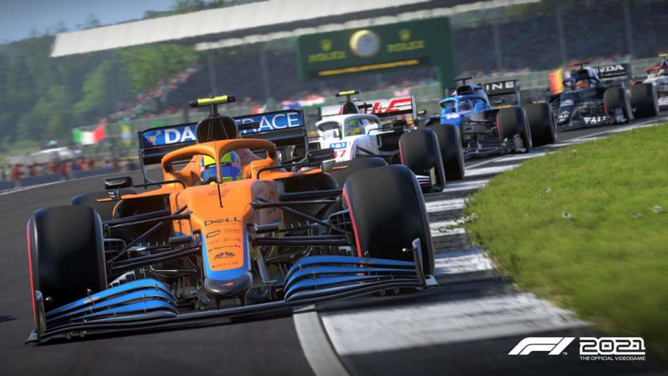 F1 racing game screenshot