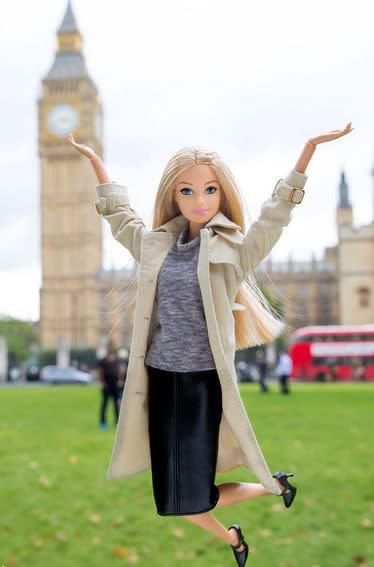 Sightseeing Barbie