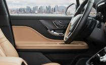 <p>Lincoln says it will not offer a Black Label version of the Corsair, but there is a Beyond Blue interior package that adds an extreme-looking turquoise color scheme.</p>