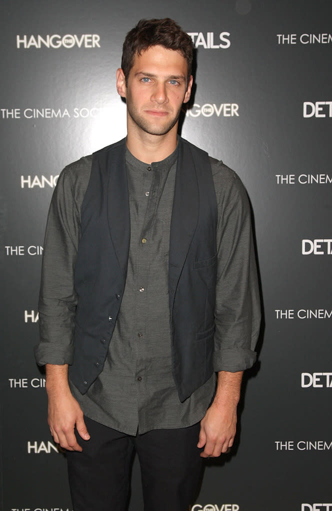 The Hangover NY Screening 2009 Justin Bartha