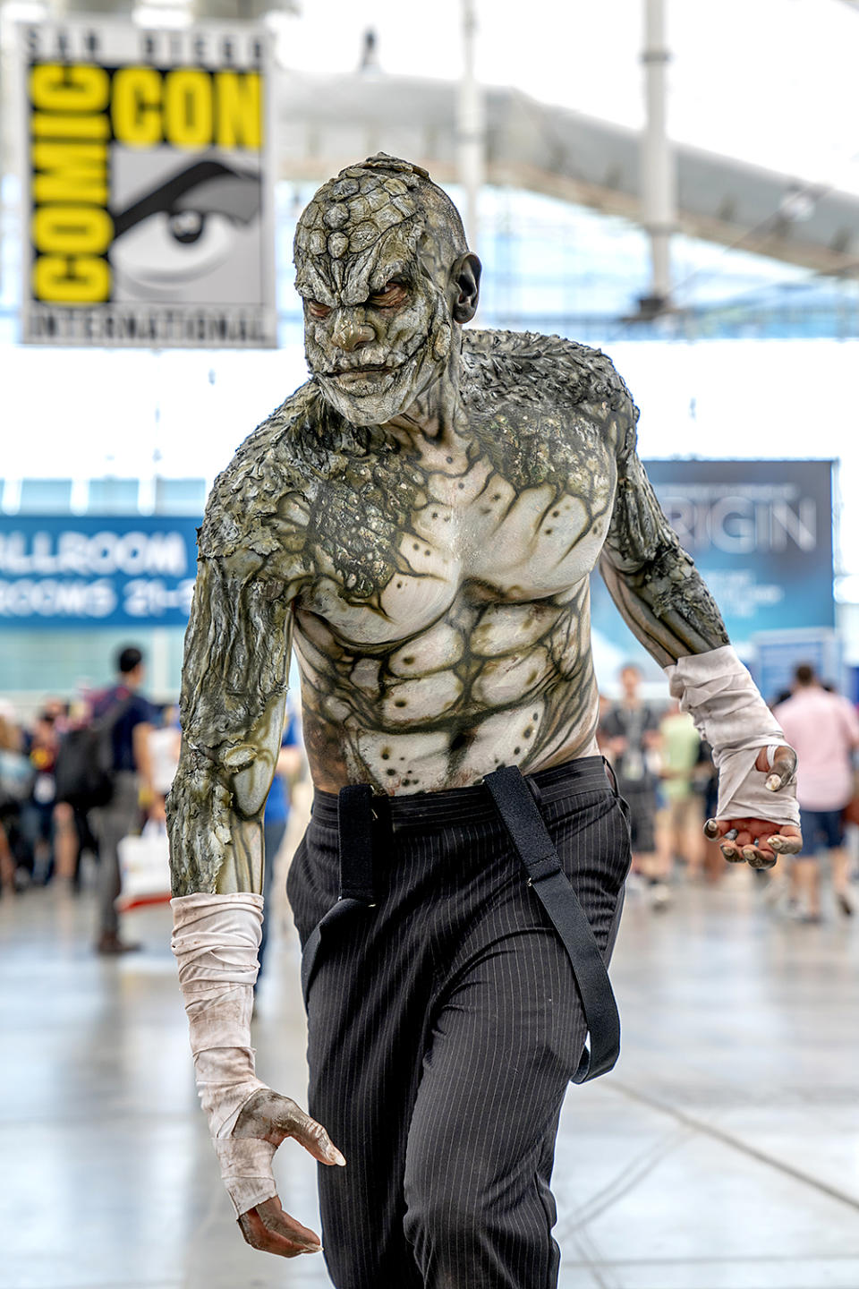 <p>Cosplayer dressed as Killer Croc at Comic-Con International on July 19, 2018, in San Diego. (Photo: Christy Radecic/Invision/AP) </p>