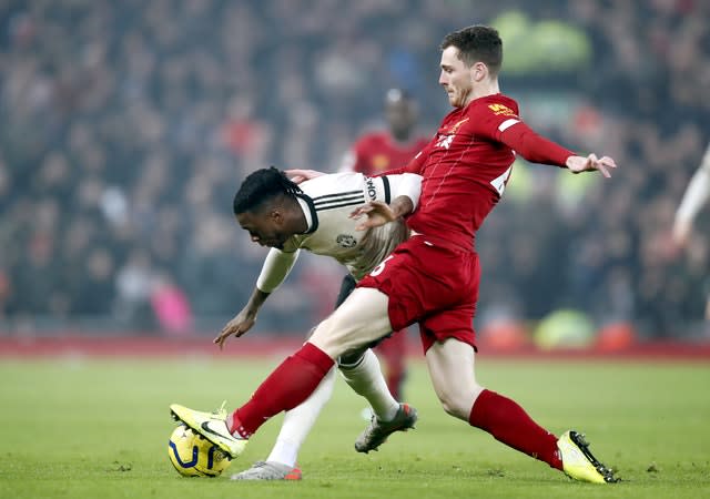 Andy Robertson has played a key role in Liverpool's domination