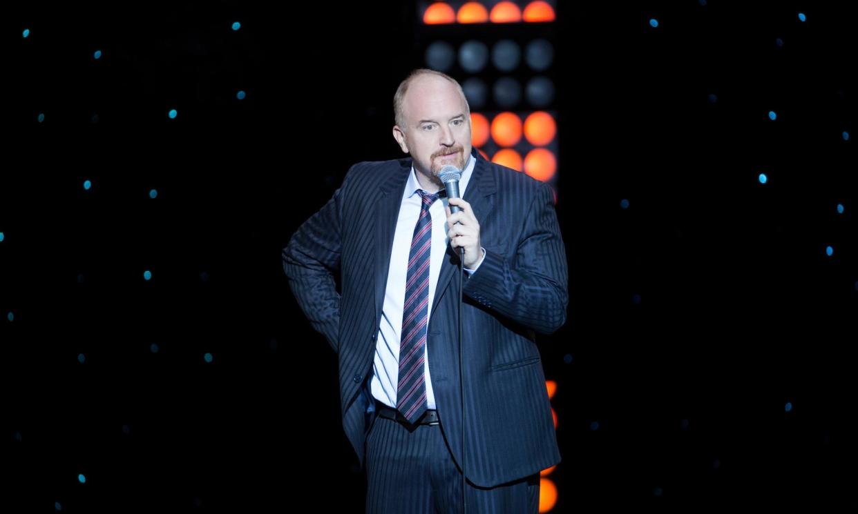 <span>‘It’s hard to find him as funny’ … comedian Louis CK performing in 2017.</span><span>Photograph: Cara Howe/Netflix</span>