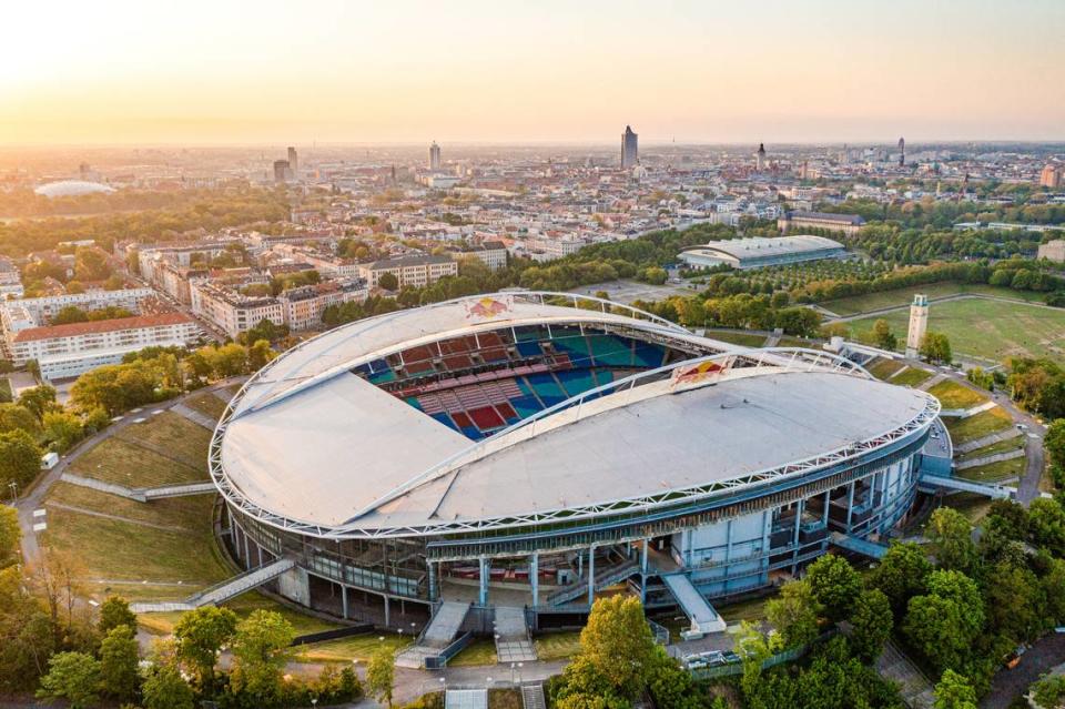 Red Bull Arena, el estadio del RB Leipzig.