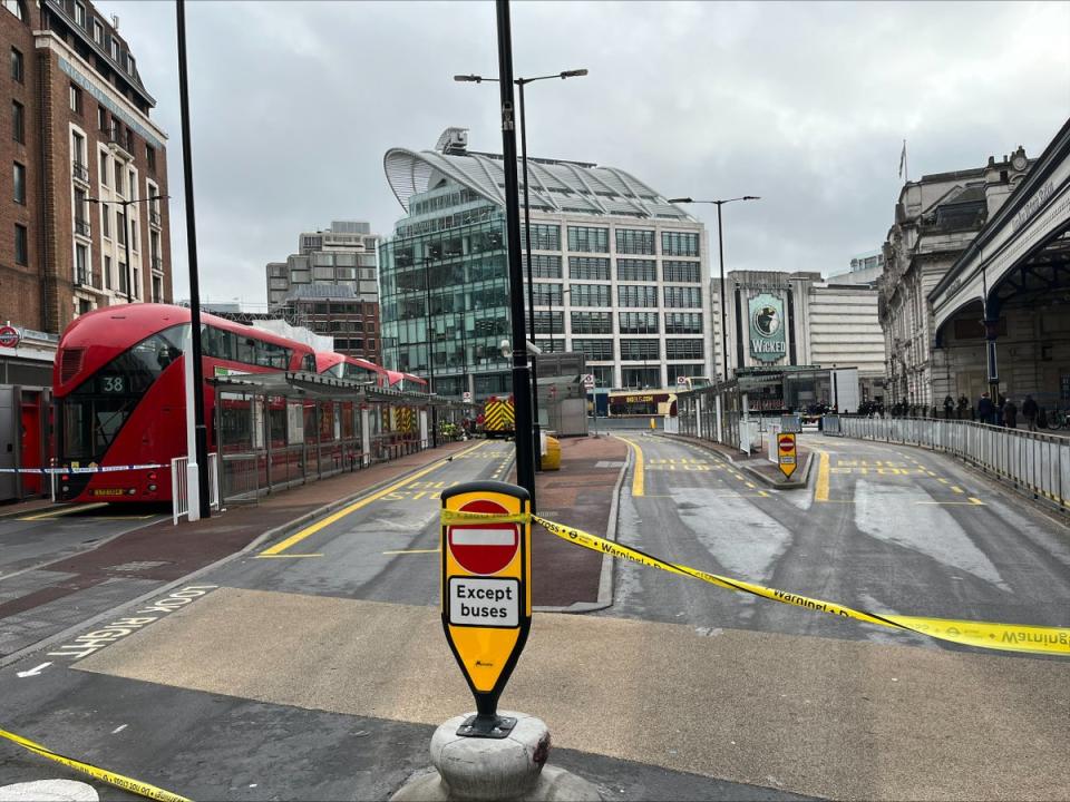 Victoria bus station remains closed (Ayan Omar)