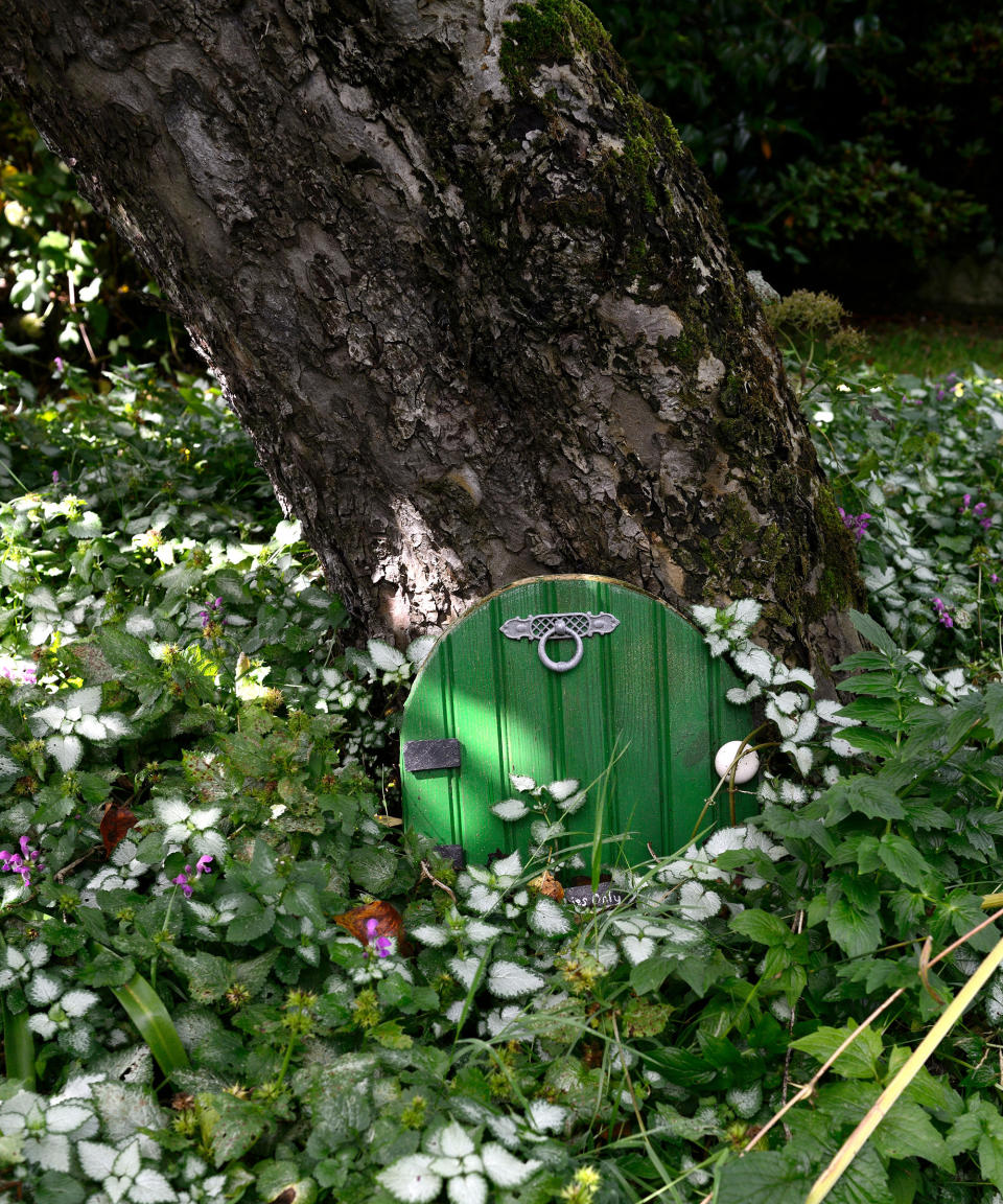 5. Add fairy doorways to trees and shrubs