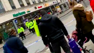 Police said two people were injured and are now being treated by paramedics. (@xHelenaBurtonx Twitter)