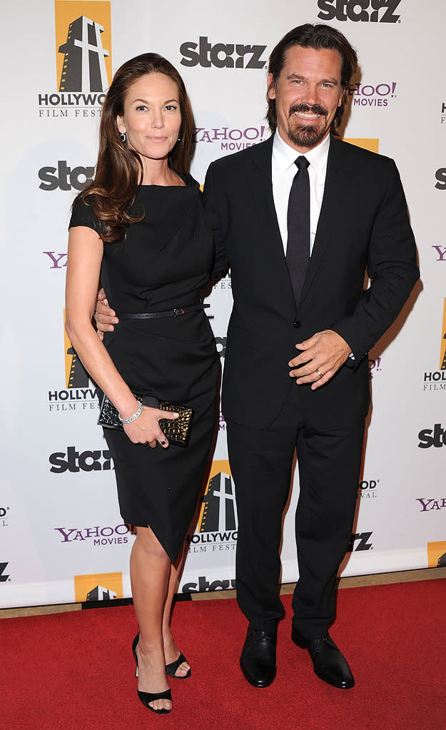 2010 Hollywood Awards Diane Lane Josh Brolin