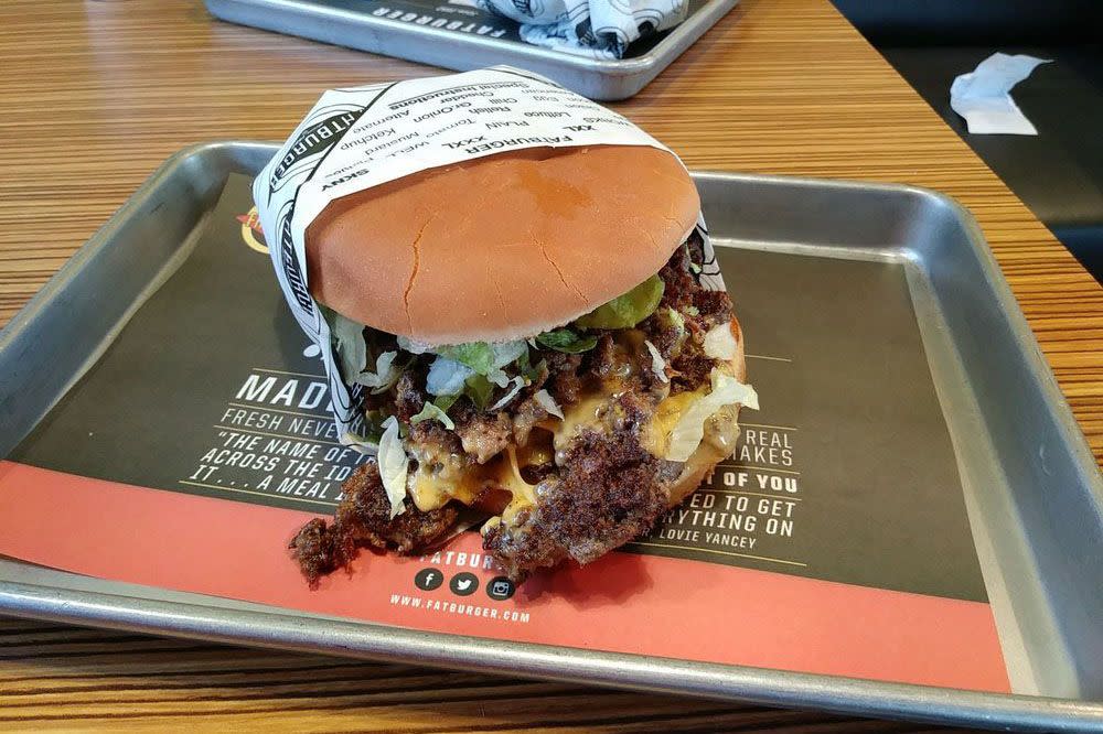 Fatburger: Hang-in-There Burger