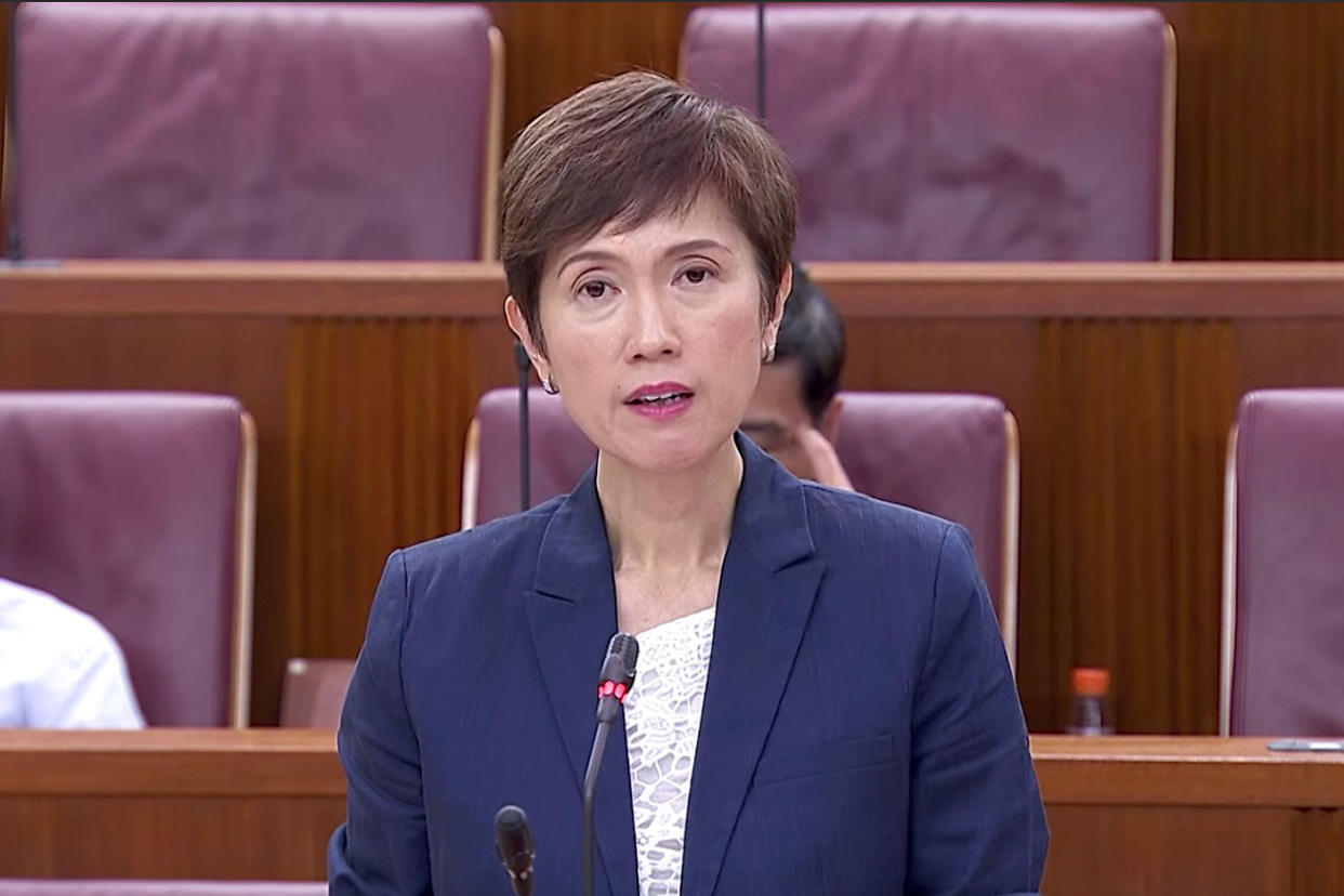 In her Facebook post, Manpower Minister Josephine Teo said that MOM is also gearing up for Budget 2020 and the Committee of Supply debate. (PHOTO: YouTube screengrab)