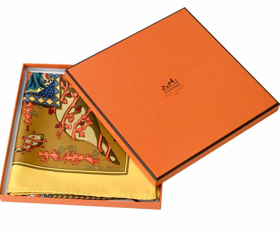 boxed hermes scarf