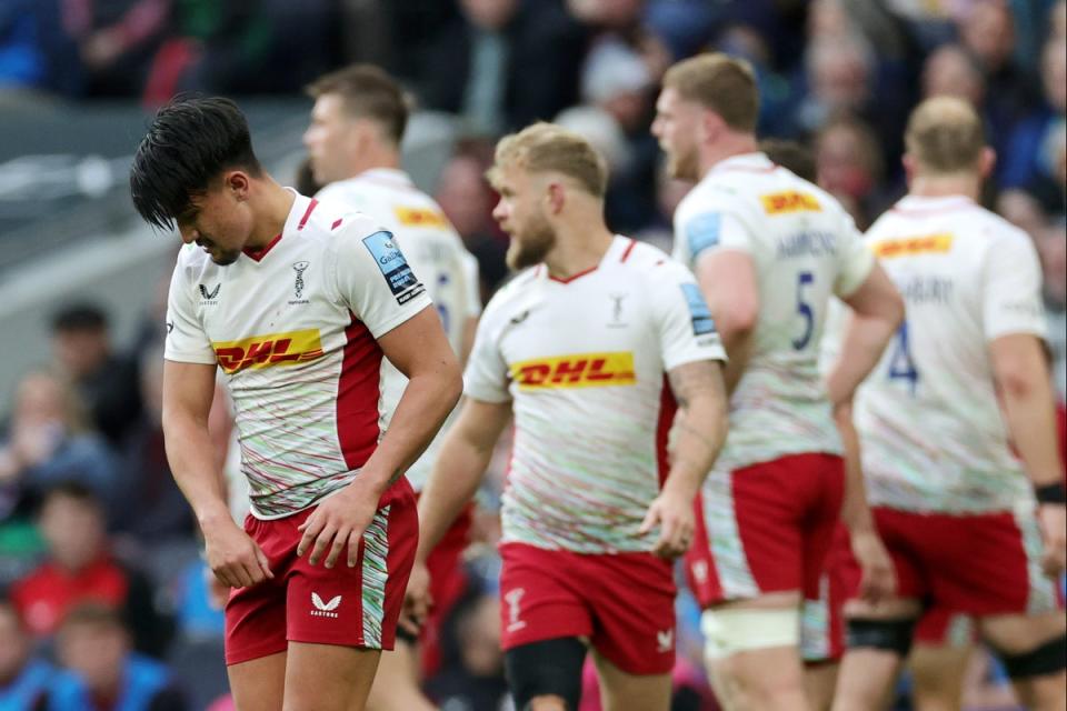 Harlequins and Marcus Smith struggled to combat Saracens (Getty Images)