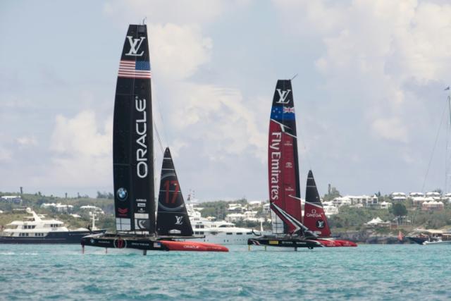 Sailing News - AC-50-Catamaran - Louis Vuitton Cup - Hamilton BER