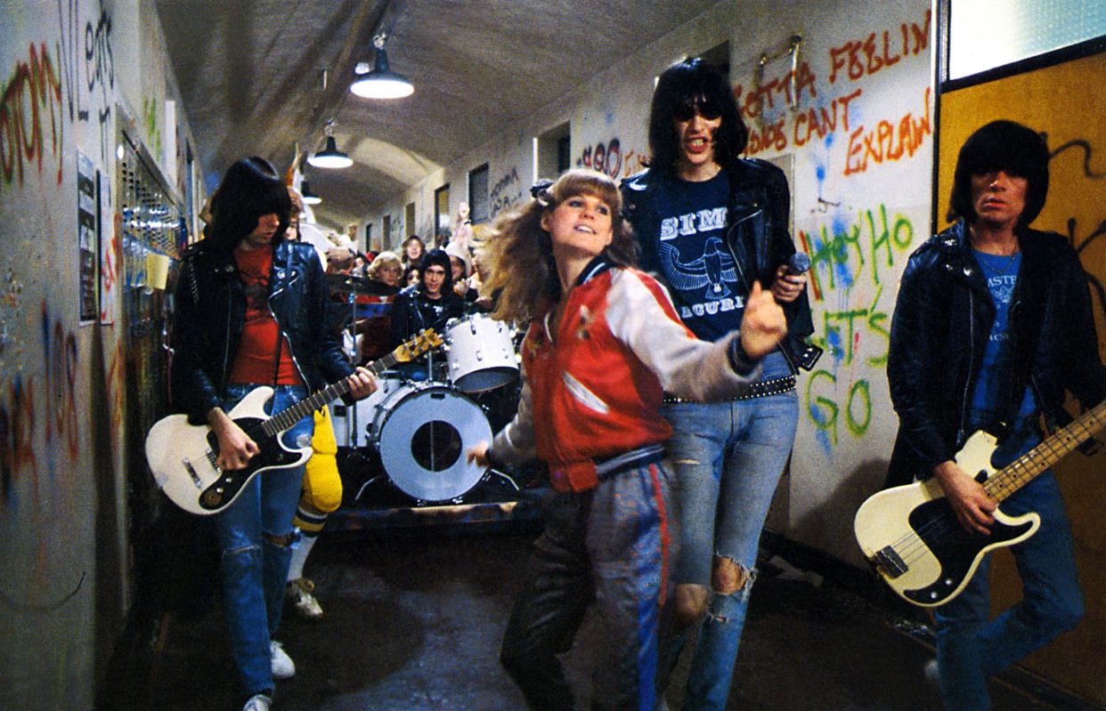 P.J. Soles appears alongside the Ramones in the 1979 cult classic 'Rock 'N' Roll High School' (Photo: Courtesy Everett Collection)