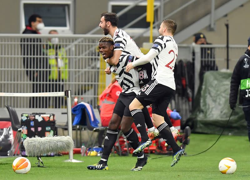 Europa League - Round of 16 Second Leg - AC Milan v Manchester United