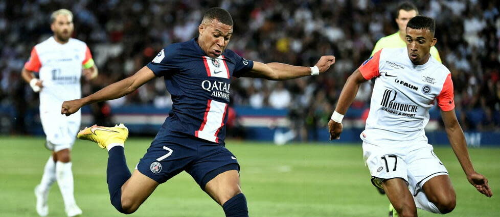 Kylian Mbappé a brillé pour son retour.  - Credit:STEPHANE DE SAKUTIN / AFP