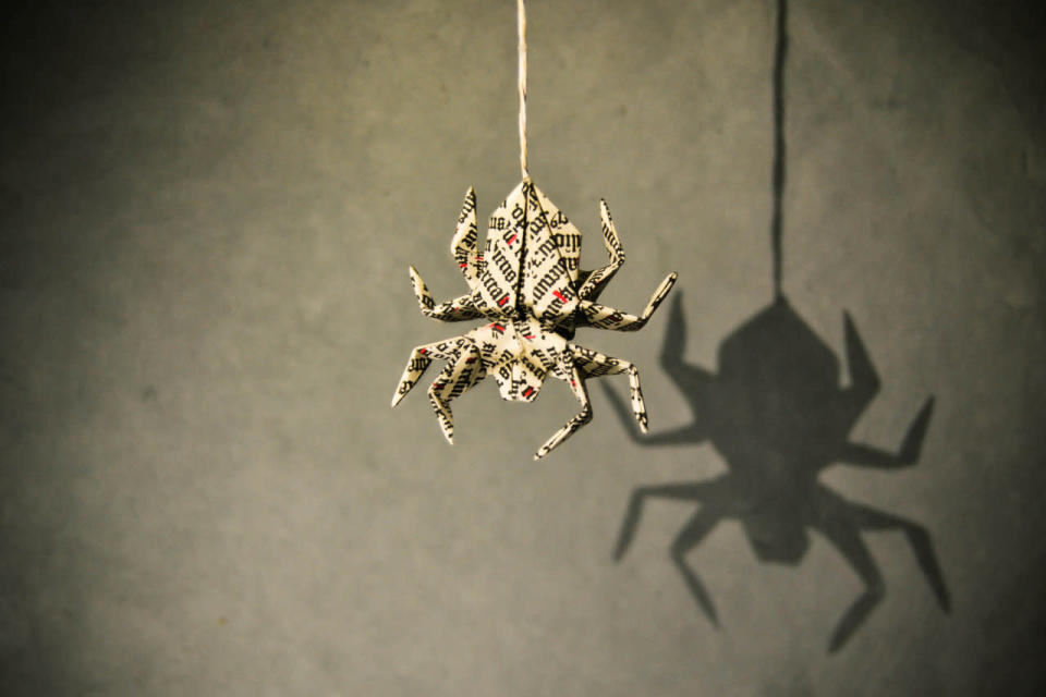 This tiny spider is one of the Madrid-based artist’s pieces