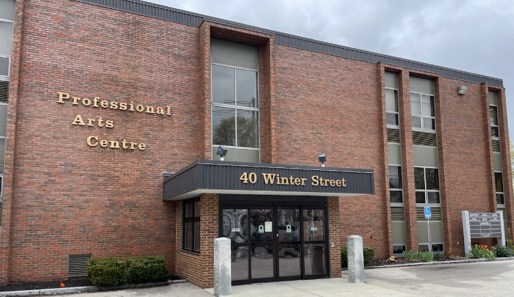 A woman was shot in the head at the Professional Arts Centre office building at 40 Winter St. in Rochester Monday, May 1, 2023, according to police.